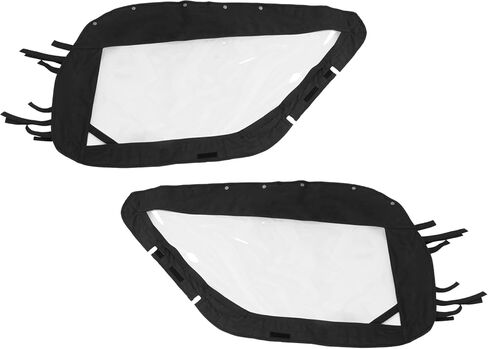 حاوية كابينة للأبواب العلوية الناعمة متوافقة مع 2019 2020 2021 2022 2023 2024 Honda Talon 1000R 1000RS 1000X 1000XS Fox Live Valve نافذة جانبية ناعمة شفافة in Kuwait