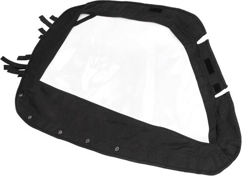 حاوية كابينة للأبواب العلوية الناعمة متوافقة مع 2019 2020 2021 2022 2023 2024 Honda Talon 1000R 1000RS 1000X 1000XS Fox Live Valve نافذة جانبية ناعمة شفافة in Kuwait