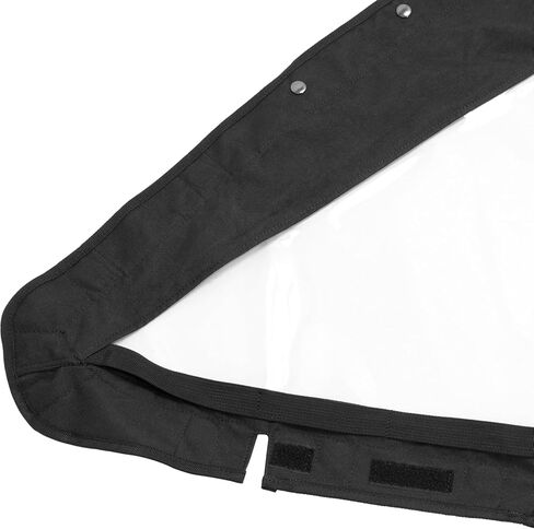 حاوية كابينة للأبواب العلوية الناعمة متوافقة مع 2019 2020 2021 2022 2023 2024 Honda Talon 1000R 1000RS 1000X 1000XS Fox Live Valve نافذة جانبية ناعمة شفافة in Kuwait