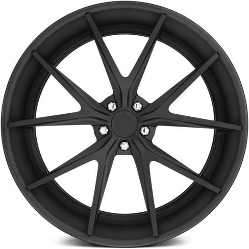 عجلة NICHE M117 MISANO باللون الأسود غير اللامع مع الألومنيوم (18 × 8. بوصة /5 × 100 مم، إزاحة 40 مم) in Saudi Arabia
