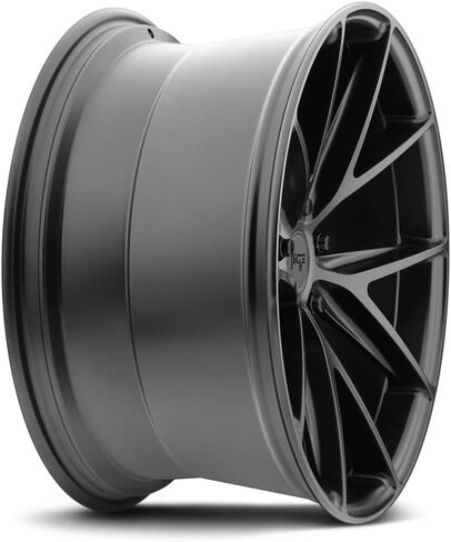 عجلة NICHE M117 MISANO باللون الأسود غير اللامع مع الألومنيوم (18 × 8. بوصة /5 × 100 مم، إزاحة 40 مم) in Saudi Arabia