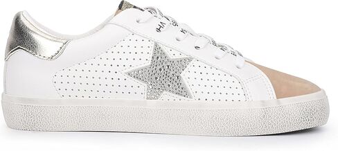 VINTAGE HAVANA Women's Flair 30 Sneaker (Taupe Cracked Leather, 9) in Saudi Arabia