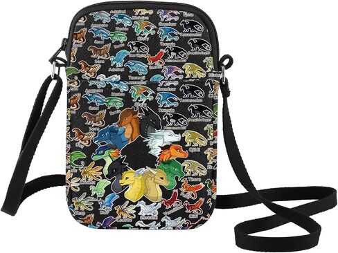 G2TUP Wings Dragon Crossbody Bag Dragon Inspired Gift Dragon Tribes Shoulder Bag Wings Dragon Bookish Merch in Saudi Arabia