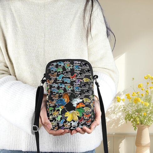 G2TUP Wings Dragon Crossbody Bag Dragon Inspired Gift Dragon Tribes Shoulder Bag Wings Dragon Bookish Merch in Saudi Arabia