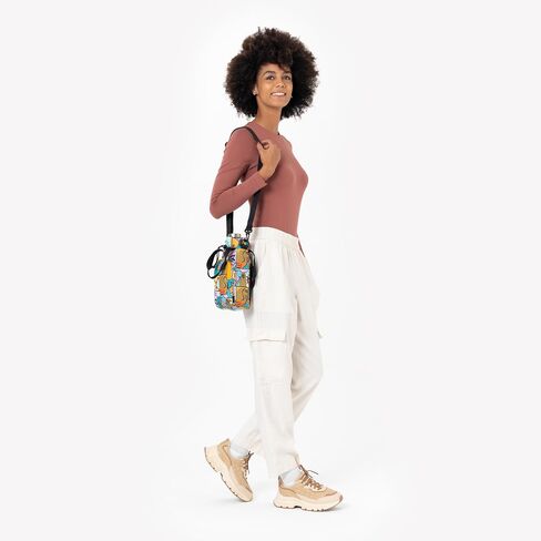Sherpani Izzie, Water Bottle Holder, Water Bottle Crossbody, Small Shoulder Bag, Cross Body Purse for Women, Travel Gift in Saudi Arabia