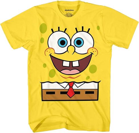 Spongebob Squarepants Classic Face Costume T-Shirt in Saudi Arabia