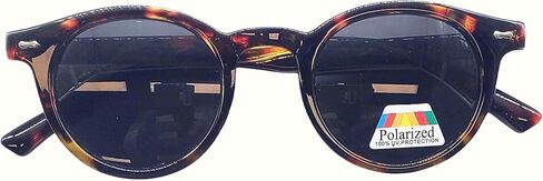 Polarized Bifocal Sunglasses Reading Glasses for Men Women Round Oval Circle Black Vintage Classic Readers UV100 in Saudi Arabia