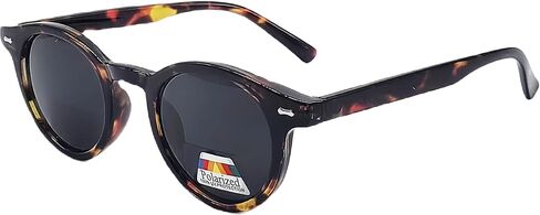 Polarized Bifocal Sunglasses Reading Glasses for Men Women Round Oval Circle Black Vintage Classic Readers UV100 in Saudi Arabia