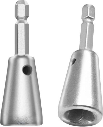 2 Pcs Wire Twister Tool for Drill with Bit Holder Keychain, 1/4 Inch Hex Shank Cable Wire Twisting Tool Wire Twister Wire Connector for 9-22 AWG, Wire Nut Twister for Power Drill Drivers in Saudi Arabia