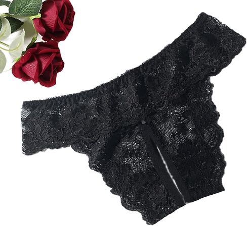 Women Sexy Panties Plus Size Underwear Lace Thongs Low Rise G-String Cheeky Underpants Pack of 1-3 in Saudi Arabia