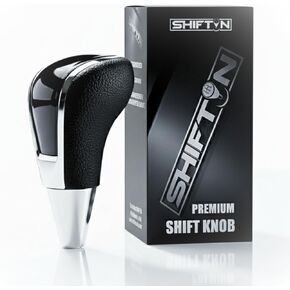 Gear Shift Knob for Toyota Avalon Yaris Sienna Venza Camry and fit Lexus ES-350 GS-450 RX-350 IS-350 LS-460 (Black/Carbon Pattern) in Kuwait