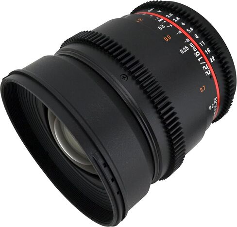 Rokinon CV16M-N 16mm T2.2 Cine Wide Angle Lens for Nikon F Mount Cameras in Kuwait