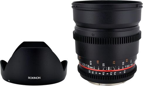 Rokinon CV16M-N 16mm T2.2 Cine Wide Angle Lens for Nikon F Mount Cameras in Kuwait