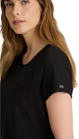 BARCO One Swing Classic Fit Tuck-in Scrub Top for Women – 1-Pocket, Crew Neck Shirt with 360 Spandex Stretch in Saudi Arabia