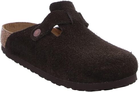 Birkenstock Unisex Boston Soft Footbed Clog Slip On Mule Sandal, Habana Oiled Leather, 36, 5-5.5 Women/3-3.5 Men in Saudi Arabia