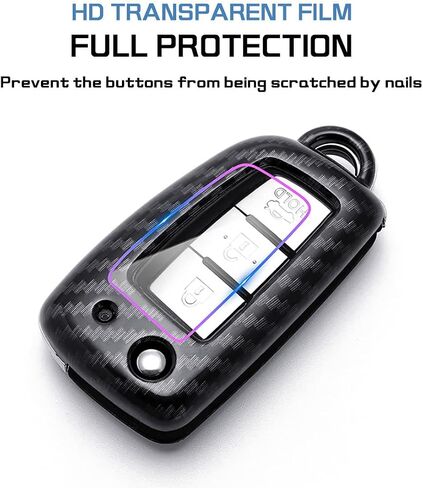 ontto Fit for Nissan Flip Key Fob Cover ABS Car Key Case Housing for Rogue Rogue Select in Kuwait