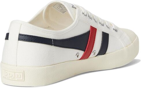 Gola Women's Coaster Sneaker, Off-White/Green, 10 in Kuwait