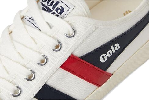Gola Women's Coaster Sneaker, Off-White/Green, 10 in Kuwait