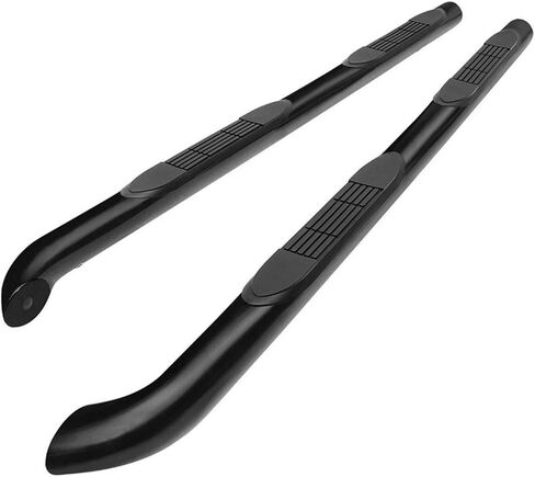 TAC Side Steps Custom Fit 2007-2015 Jeep Patriot 3 inches Black Side Bars Nerf Bars Step Rails Running Boards Off Road Automotive Exterior Accessories (2 Pieces Running Boards) in Saudi Arabia
