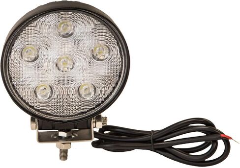 Buyers Products 1492215 LED Spot Work Light w/Black Housing, 6 LEDs, 1,350 Lumens, 36" Lead with Blunt Cut Connection, Flood Light for Trucks, Trailers, ATVs, RVs, UTVs & More in Saudi Arabia