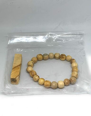 palo santo wood Bracelet hand-crafted made holy wood meditation relaxation in Saudi Arabia