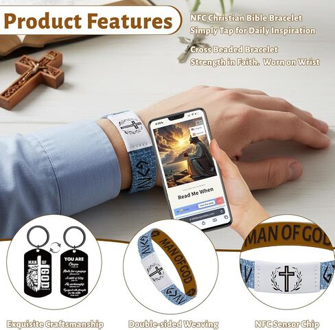 Keluna Bible Bracelet Christian Gifts for Men Women in Kuwait
