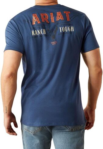 Ariat Mens Ariat Ranch Tough T-Shirt in Saudi Arabia