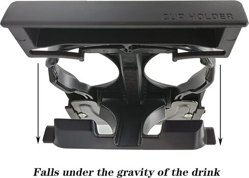 Rldym 55620-35050 Retractable Cup Holder Instrument Panel Compatible with Toyota 4Runner 1996-1999 in Saudi Arabia