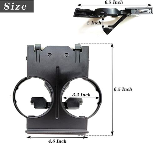 Rldym 55620-35050 Retractable Cup Holder Instrument Panel Compatible with Toyota 4Runner 1996-1999 in Saudi Arabia