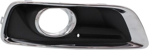 Garage-Pro Fog Light Trim Compatible with CHEVROLET MALIBU 2013-2015/MALIBU LIMITED 2016 RH Bezel Chrome/Black with Fog Light Hole in Saudi Arabia