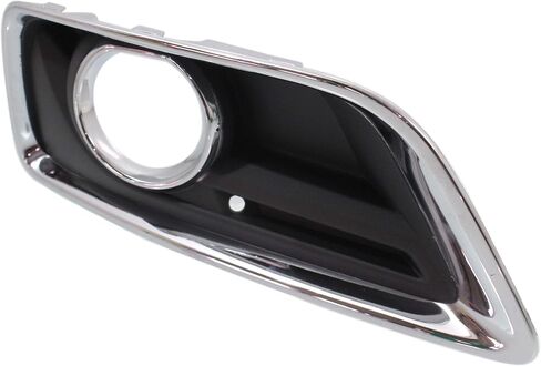 Garage-Pro Fog Light Trim Compatible with CHEVROLET MALIBU 2013-2015/MALIBU LIMITED 2016 RH Bezel Chrome/Black with Fog Light Hole in Saudi Arabia