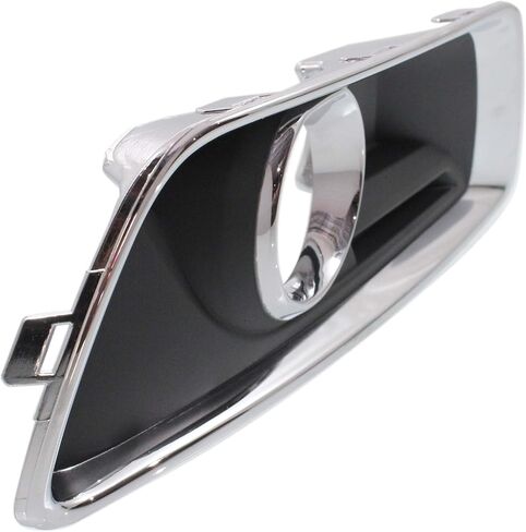 Garage-Pro Fog Light Trim Compatible with CHEVROLET MALIBU 2013-2015/MALIBU LIMITED 2016 RH Bezel Chrome/Black with Fog Light Hole in Saudi Arabia