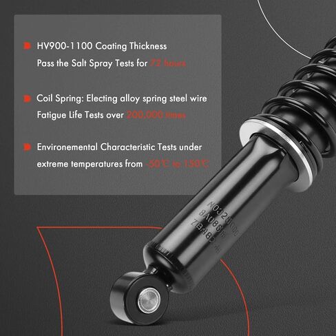 A-Premium Rear Load Adjusting Shock Absorber Compatible with Ford Ranger 1983-2011 & Mazda B3000 1994-2008, B4000 1994-2009, 2-PC Set in Saudi Arabia