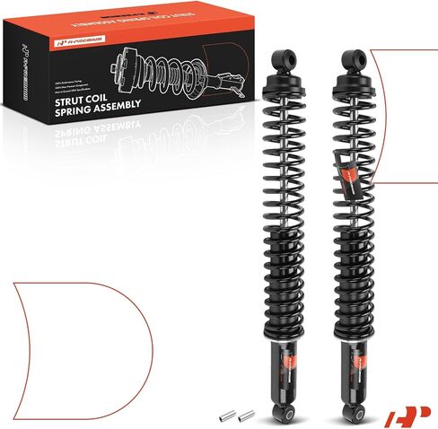 A-Premium Rear Load Adjusting Shock Absorber Compatible with Ford Ranger 1983-2011 & Mazda B3000 1994-2008, B4000 1994-2009, 2-PC Set in Saudi Arabia