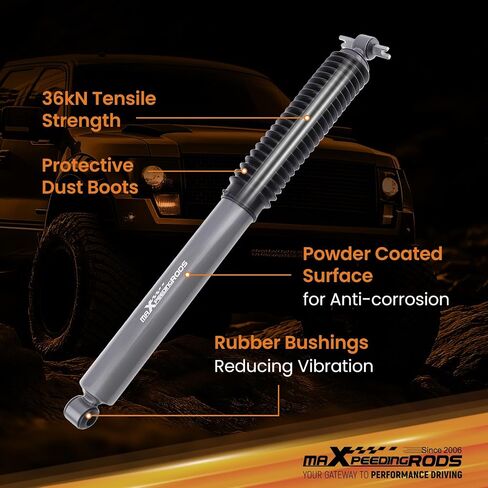 ممتص صدمات خلفي من maXpeedingrods مقاس 6.5-7 بوصات لسيارة جيب شيروكي XJ 2WD 4WD 1984-2001، إصدار G1 in Kuwait