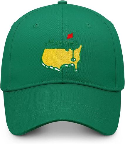 قبعة جولف للرجال والنساء قبعة بيسبول مطرزة باللون الأخضر in Kuwait