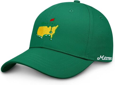 قبعة جولف للرجال والنساء قبعة بيسبول مطرزة باللون الأخضر in Kuwait