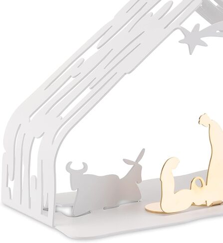 Alessi BM09 GD Bark Crib Christmas Crib in 18/10 Stainless Steel, Gold Plated. in Kuwait