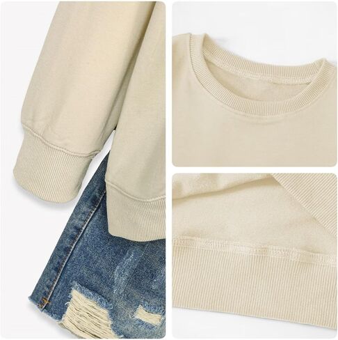 سترة مكلفة وصعبة للنساء أقوال مضحكة الرسم البلوز الفكاهة الساخرة Crewneck كم طويل in Kuwait