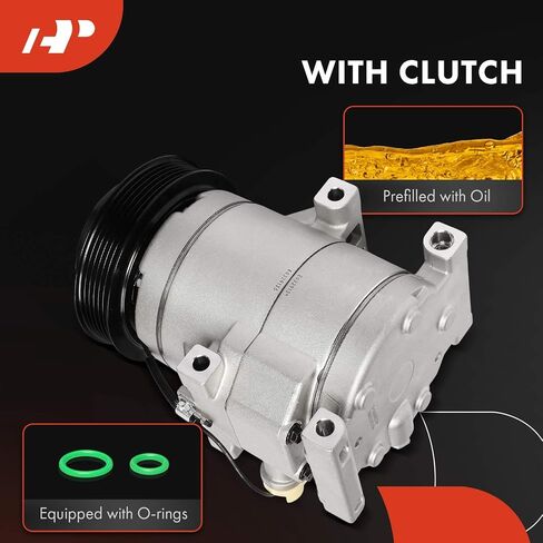 A-Premium Air Conditioner AC Compressor with Clutch Compatible with Kia Sedona 2011 2012 2014 in Saudi Arabia