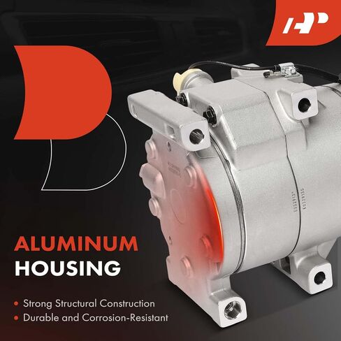 A-Premium Air Conditioner AC Compressor with Clutch Compatible with Kia Sedona 2011 2012 2014 in Saudi Arabia