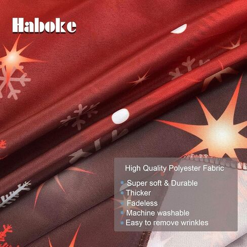 10X8ft Soft Fabric Winter Red and Christmas Tree Backdrop for Photography Snowflake Bokeh Photo Background Banner Studio Props Christmas Party Decorations Supplies in Saudi Arabia