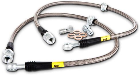 Replacement Stainless Steel Braided Brake Hose Kit Mechanics Choice for 95-04 Tacoma in Saudi Arabia