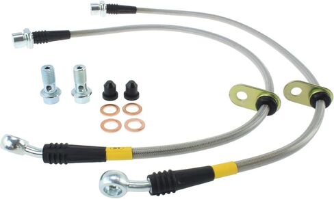 Replacement Stainless Steel Braided Brake Hose Kit Mechanics Choice for 95-04 Tacoma in Saudi Arabia