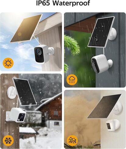 2 حزمة من الألواح الشمسية للكاميرا الحلقية، 7 وات من الألواح الشمسية الصغيرة لبطارية Ring Stick Up Cam، Ring Cam Plus/Pro، شاحن لوحة شمسية مقاوم للماء IP65 من النوع C ومنفذ DC in Saudi Arabia