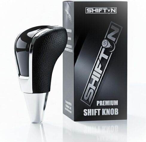 Gear Shift Knob for Toyota Avalon Yaris Sienna Venza Camry and fit Lexus ES-350 GS-450 RX-350 IS-350 LS-460 (Black/Carbon Pattern) in Kuwait