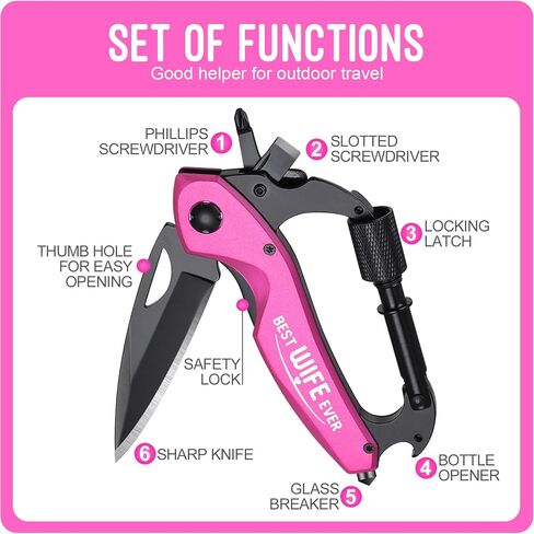 Christmas Stocking Stuffers for Women Mom Wife, Multitool for Women, Stocking Stuffers for Women, Mothers Day Birthday Gifts for Mom Her, Grandma Christmas Nana Gifts, Gifts for Sister Girlfriend in Saudi Arabia