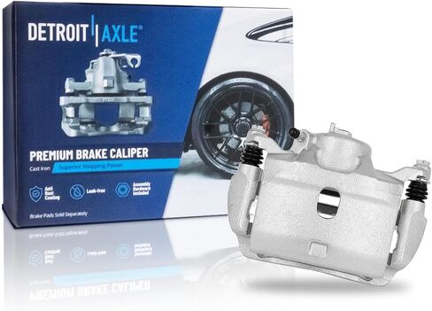 Detroit Axle - Front Right Brake Caliper for 2003-2017 Honda Accord 2013-2021 Civic 2013-2014 Fit Passenger Side Brake Caliper w/Bracket Replacement in Saudi Arabia