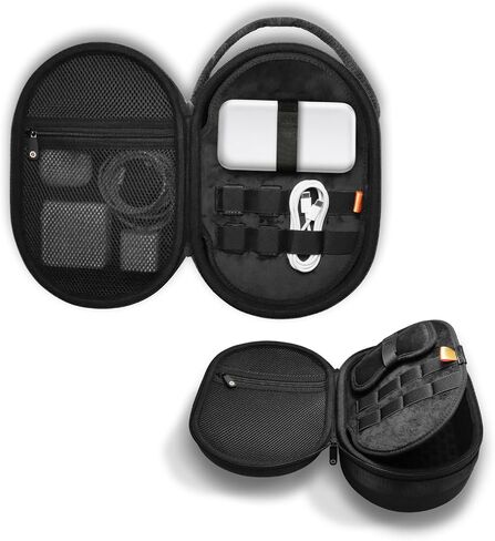 GETGEAR VR Headset Case for Apple Vision Pro, travel easy organizing case for Apple Vision Pro, battery pack and other accessories (Black - Vision Pro Case) in Kuwait