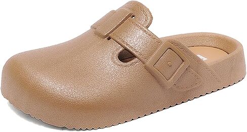 EVA Garden Clogs for Kids – Waterproof Lightweight Slip-On Shoes with Adjustable Strap – Comfortable Unisex Mules for Boys & Girls in Kuwait